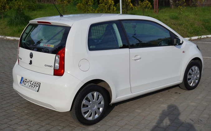 Skoda Citigo cena 17500 przebieg: 227000, rok produkcji 2017 z Katowice małe 596